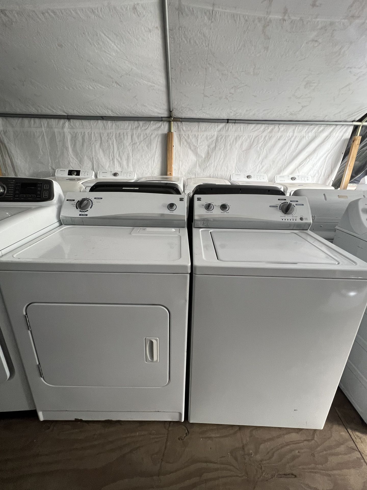 Kenmore Washer&dryer Set   60 day warranty/ Located at:📍5415 Carmack Rd Tampa Fl 33610📍