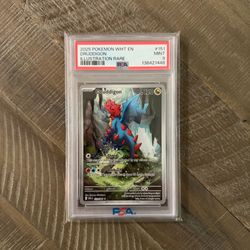 Pokemon Druddigon B&W PSA 9