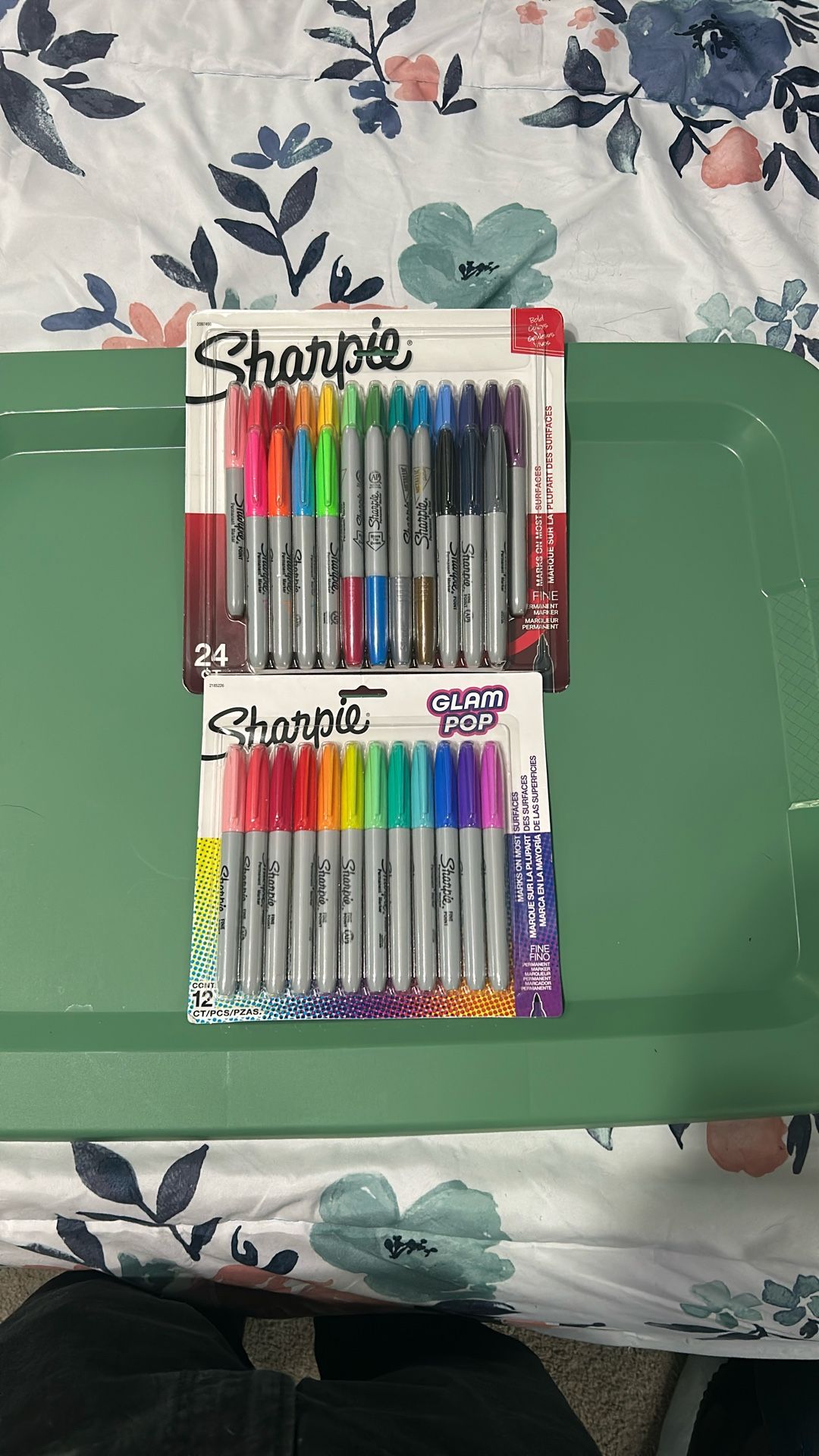 36 Ct Sharpie, Glam Pop Pack, Standard Color Pack, Metallic Pack And Neon Pack