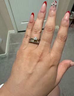 Diamond bridal set