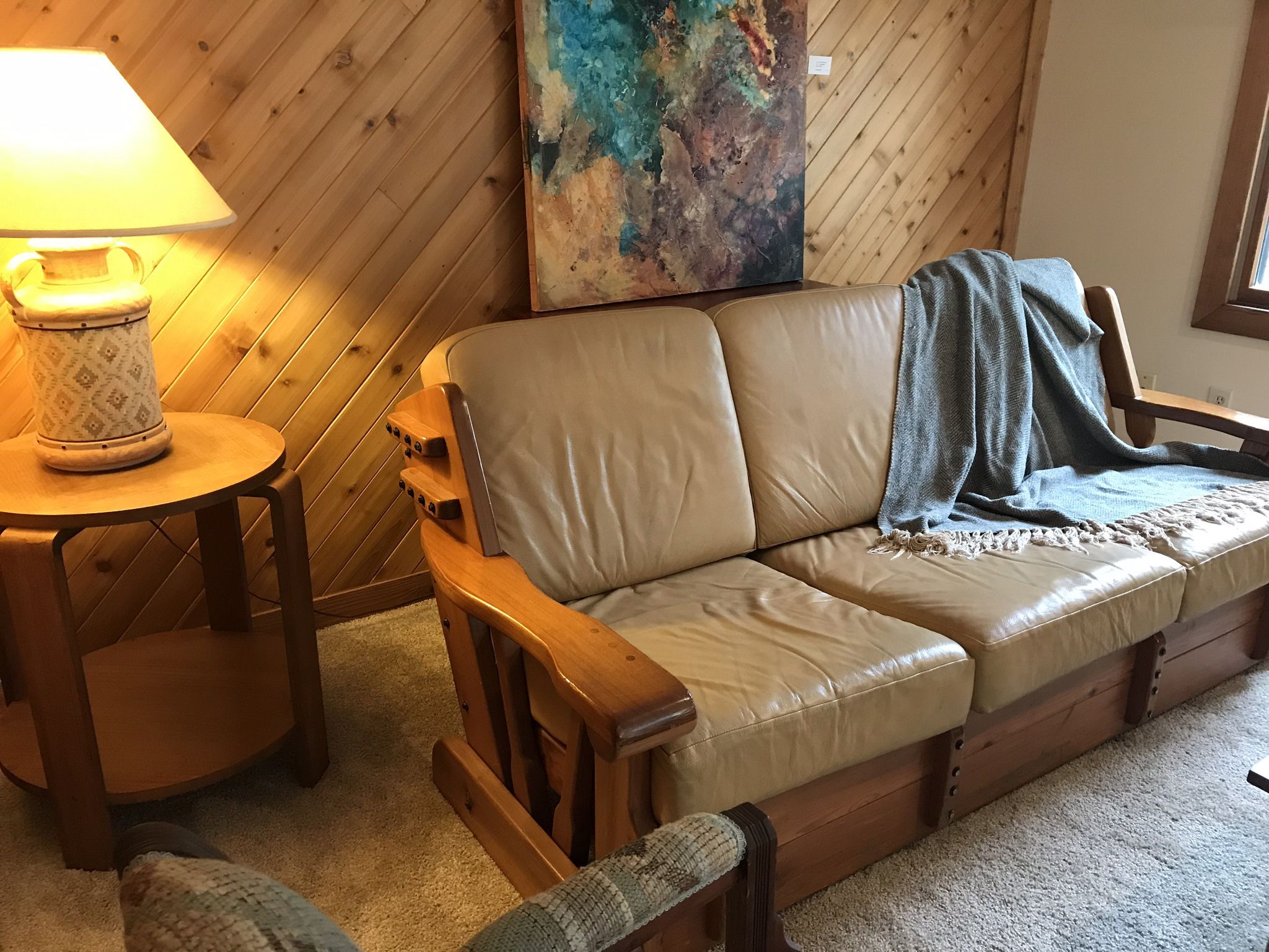 Handcrafted Couch, Coffee Table, Chair, & Ottoman