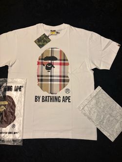BAPE By Bathing Ape Plaid Graphic T-Shirt