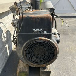 Kohler 16 Hp Commercial Engine , Ran Good When Pulled. As Is 