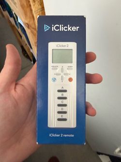 iClicker 2 Student Classroom Response Remote – Original Box