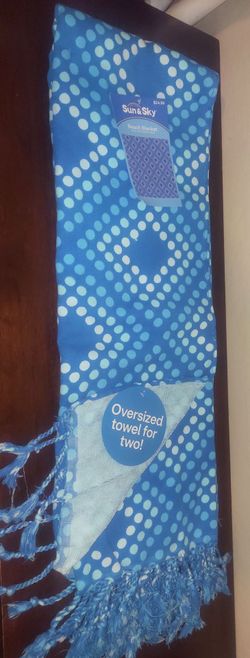 Oversized TOWEL FOR 2 (60" X 60")