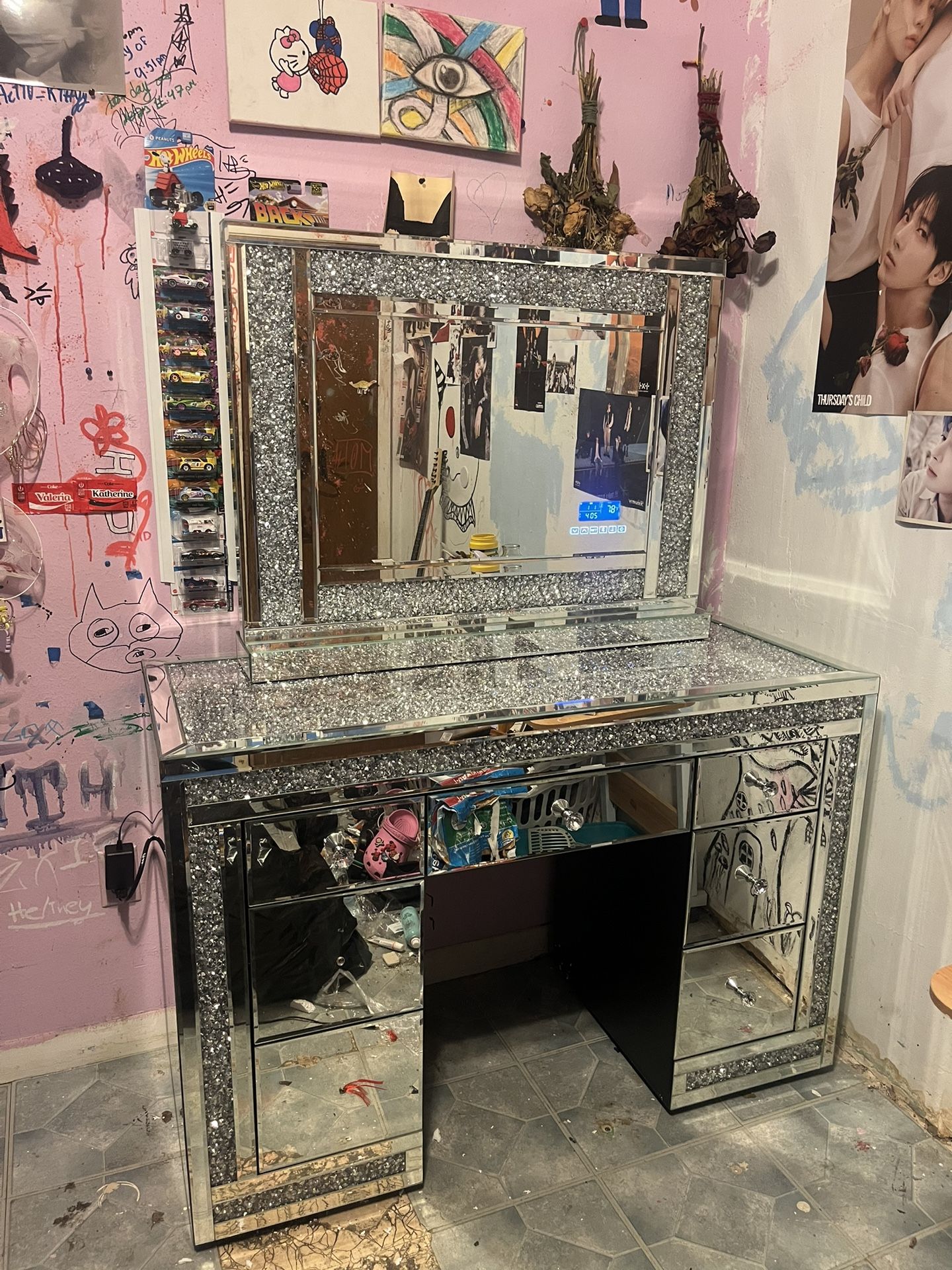 light up vanity