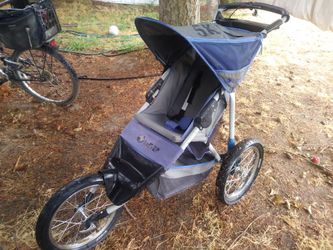 Instep jogging dog stroller 5k