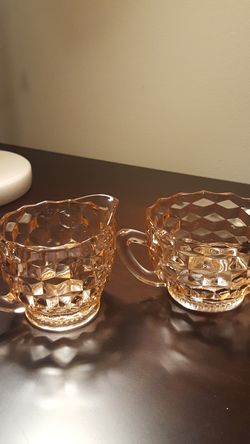 Pink depression Jeanette pattern