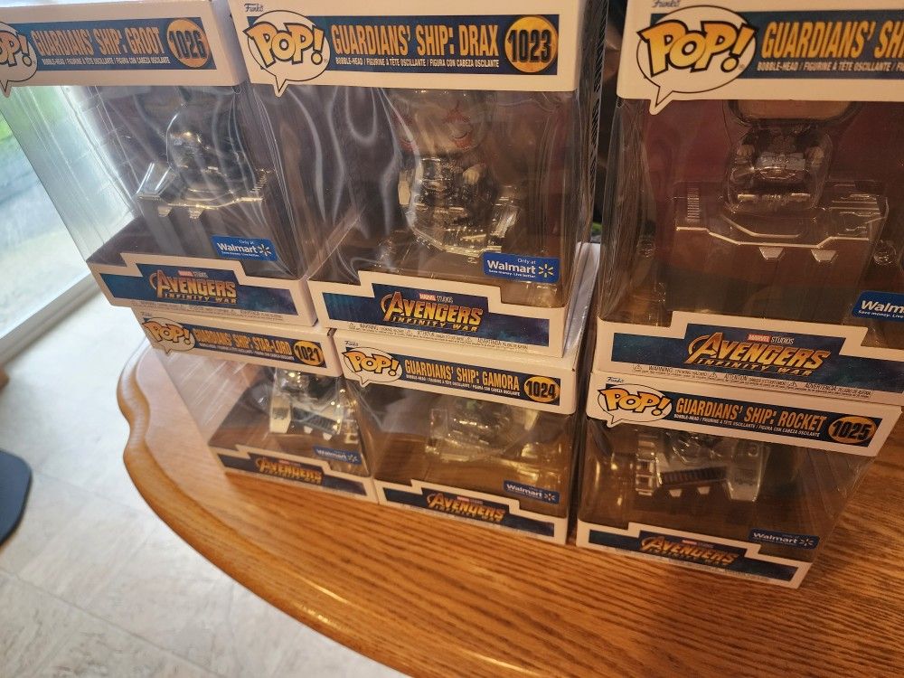 Guardians Of The Galaxy Ship Complete Set