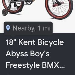 Boys Bike
