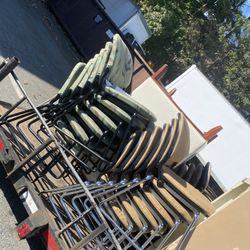 Chairs. Indoor And Outdoor