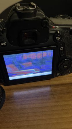 Canon EOS 70D For Parts, Sensor Is Dead