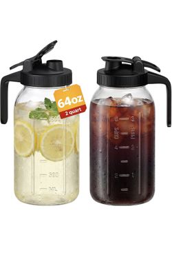 Glass Pitcher 2pc