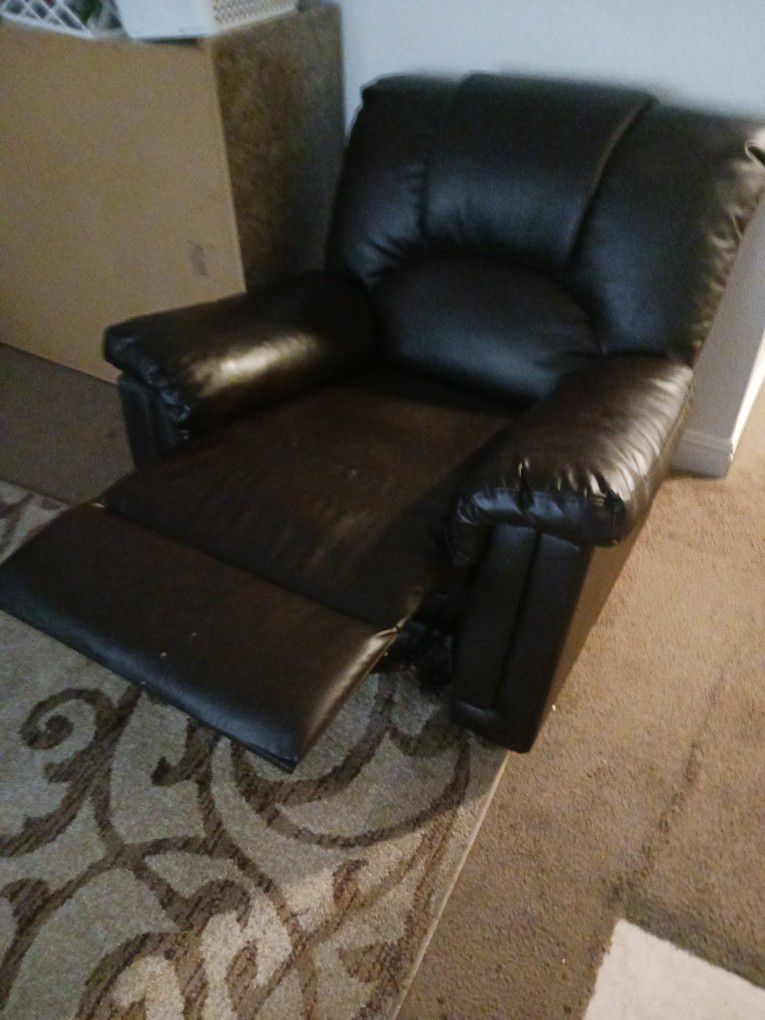 Leather Chair Recliner 