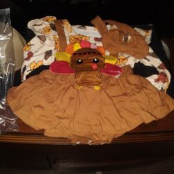 Brand New Cute Baby Outfit Thanksgiving 