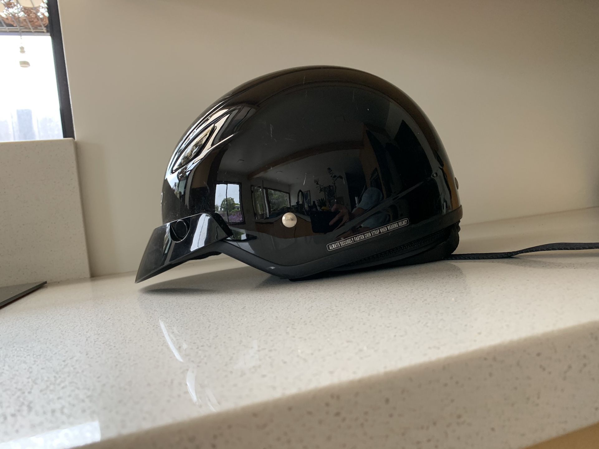 Large HJC CL-21M motorcycle Half Helmet