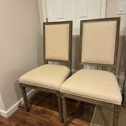 Two Dinning Chairs