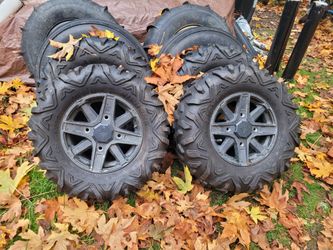 Stock Polaris Tires And Rims