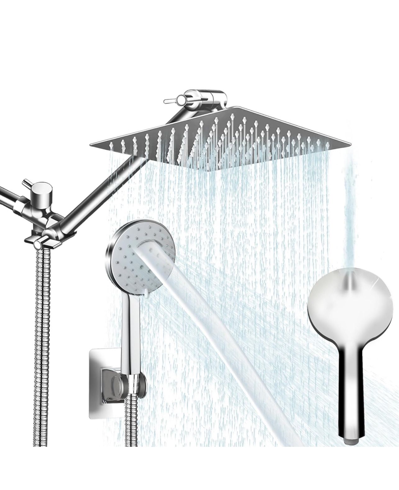 Shower Head And Hand Held