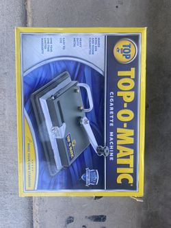 Top O Matic Cigarette Rolling Machine