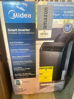 BNIB Midea DUO 14k BTU Portable AC