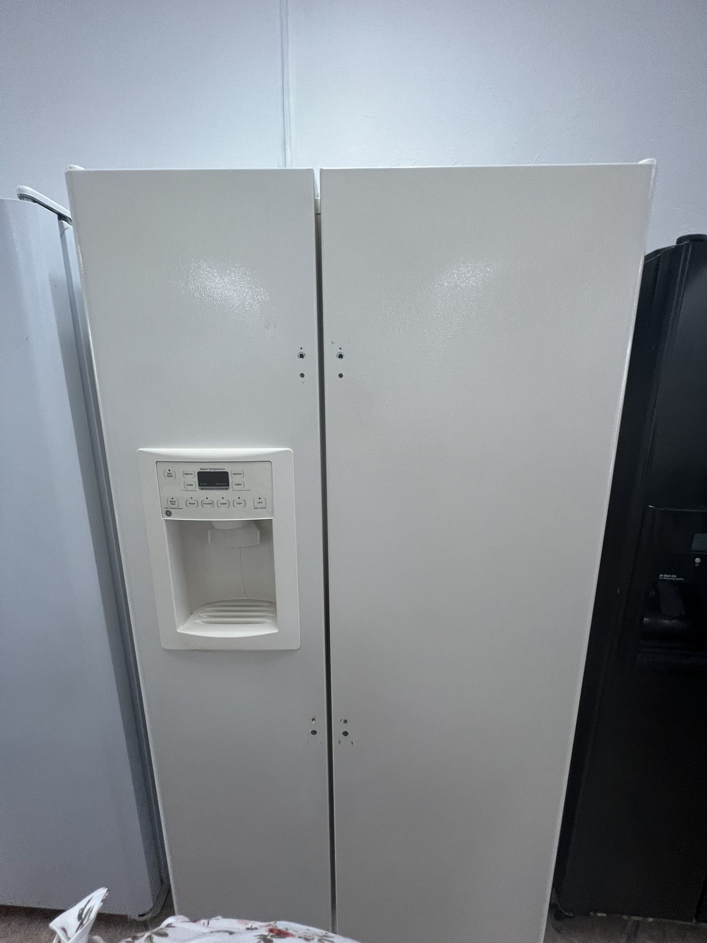 Ge Side By Side Beige Color