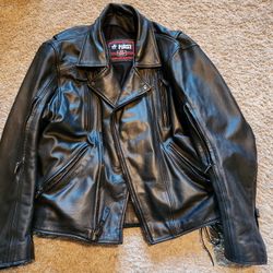 Classic Leather Motorcycle Jacket