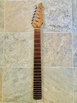 Electric guitar replacement neck
