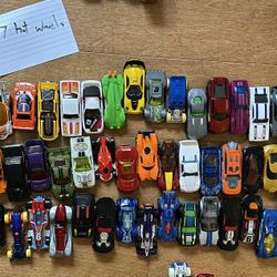 57  Hotwheel Brand Car And 16 Non Branded Hotwheel