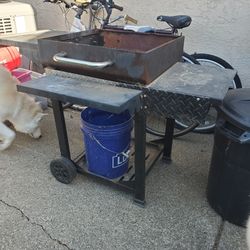Charcoal GRILL. With A Bag Of Charcoal OBO