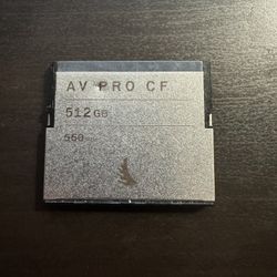 Angelbird 512GB AV PRO CF CFast 2.0 Memory Card