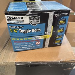 Toggler 1/4” Wall Fasteners