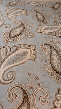 Paisley Print Throw Blanket 