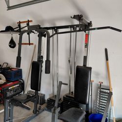 Full Gym Set With Weights 