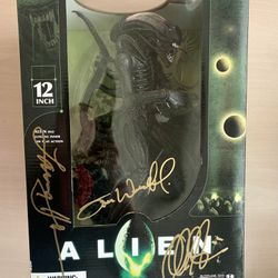 ALIEN Signed 12” Figure! 