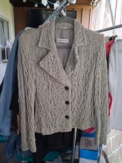 TRIXI SCHOBER gray jacket Size small