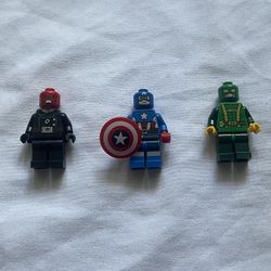 LEGO Marvel Super Heroes Set 76017, Hydra Henchman, Red Skull, Captain America