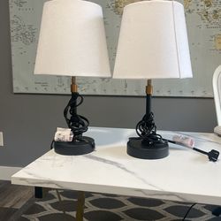 Target Black And White Table Lamps