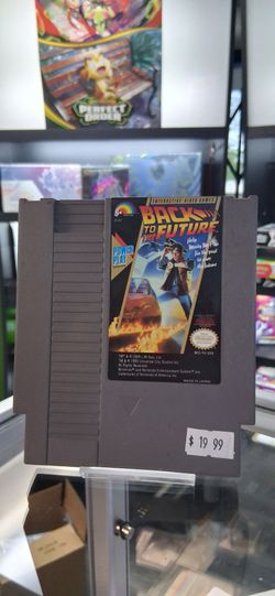 Back to the Future NES Cartridge