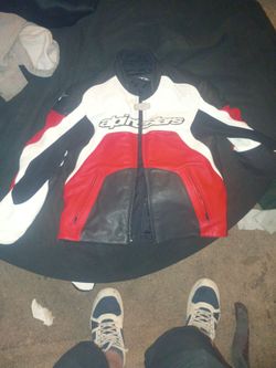 Alpinestars Leather Motorcycle Jacket
