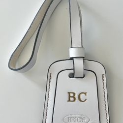 BRICS  Made In Italy LEATHER LUGGAGE TAG
