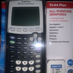 TI- 84 Plus All Purpose Graphing