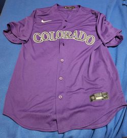Pre-owned 2019 Colorado Rockies Nike Jersey, Men's Medium