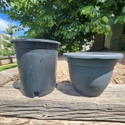 2 Large Planters