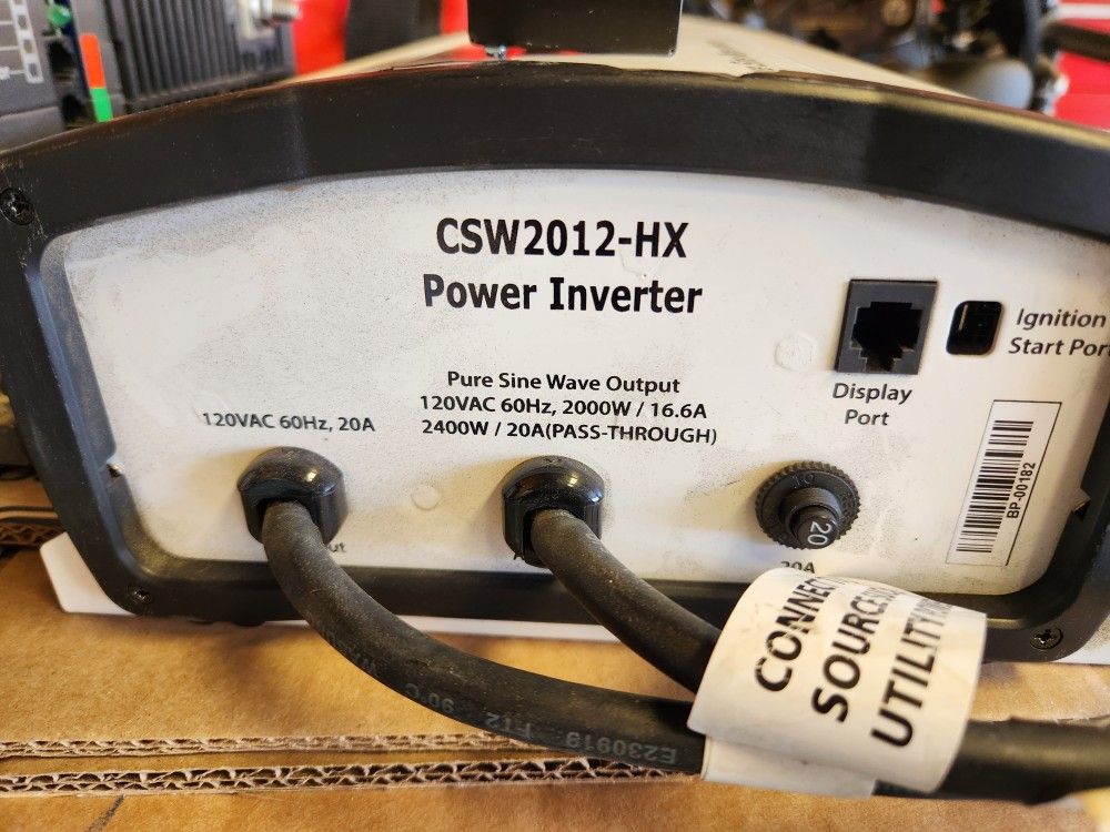 Magnum Energy CSW2012-X 2000 Watt 12V Pure Sine Wave Inverter
With Controller