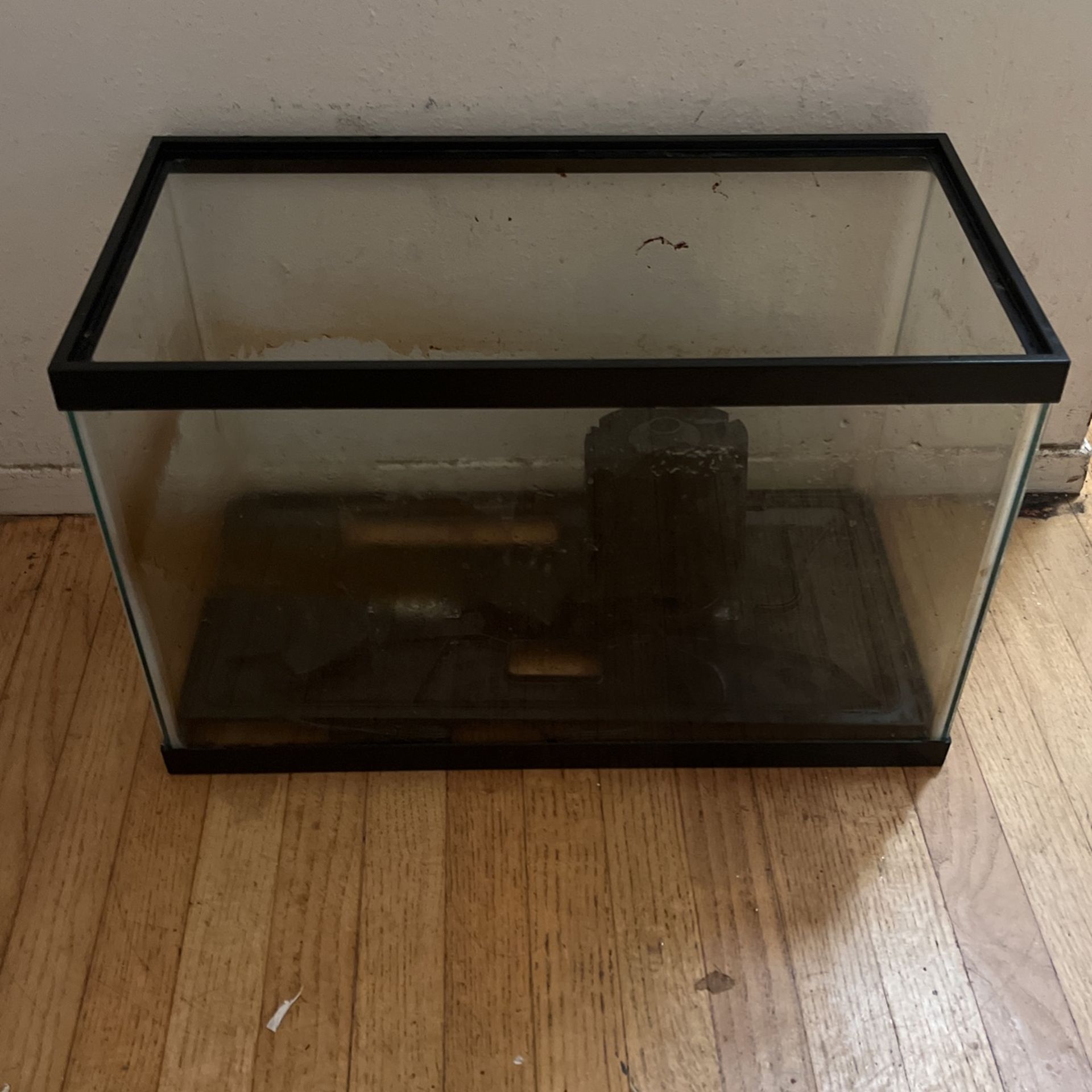 10 Gallon Fish Tank (with LED light and Sponge filter)