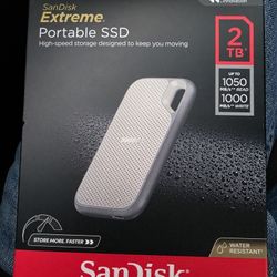 Sandisk Extreme Portable SSD 2 TB