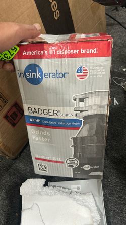 Insink erator badger grinder