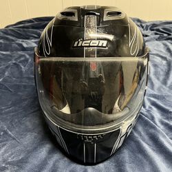 Icon Moto Airframe Claymore Helmet Size XXL - Please See Sizing In Description