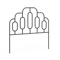 Queen Paloma Metal Retro Headboard